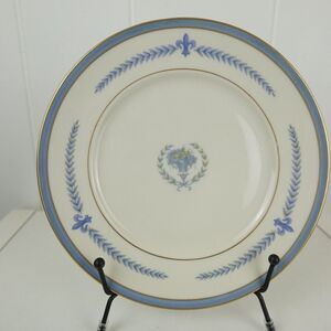 Lamberton Ivory China Puritan Fleur De Lis Salad Plate 7.5"